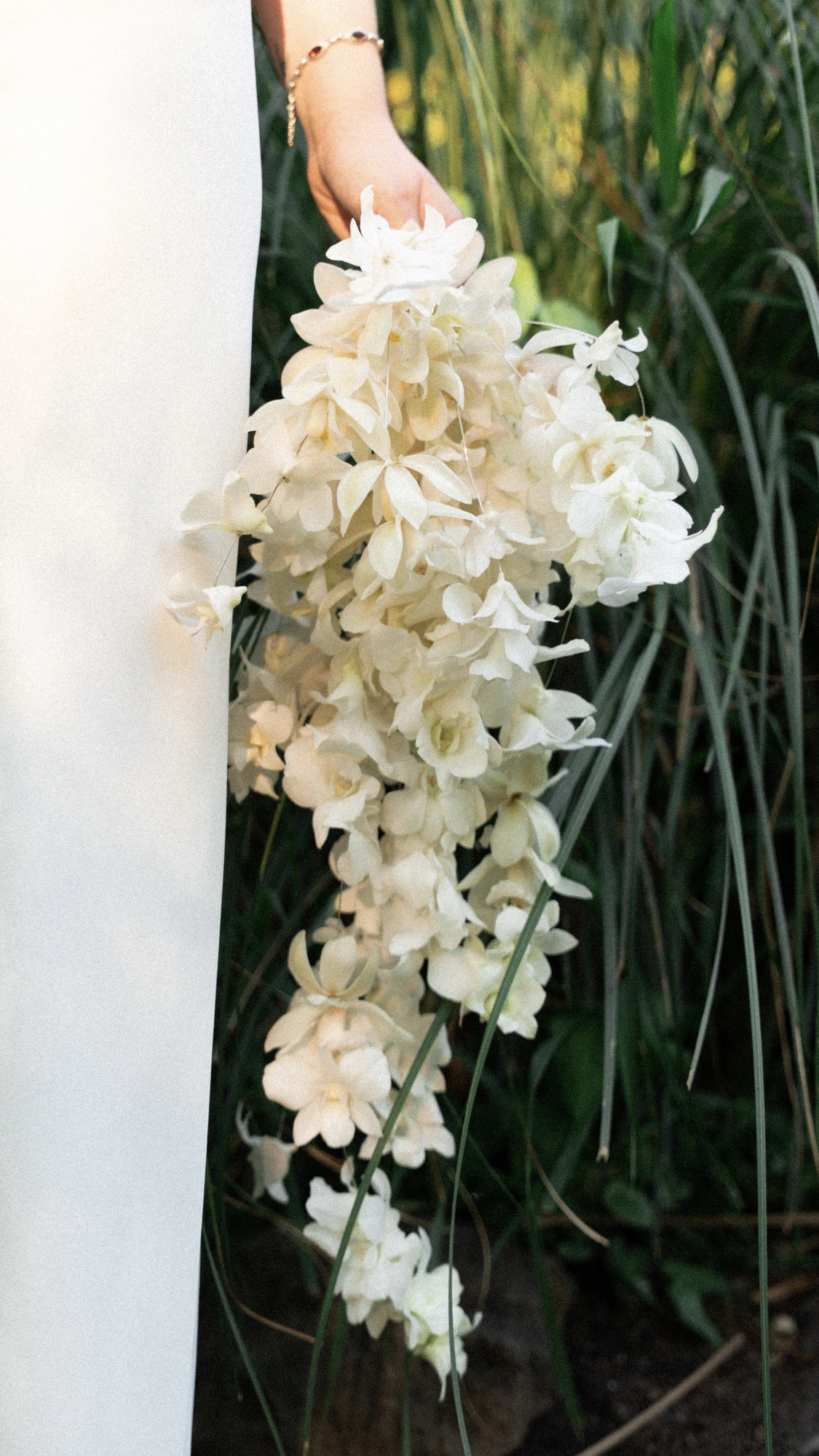 Hand-tied bridal bouquet